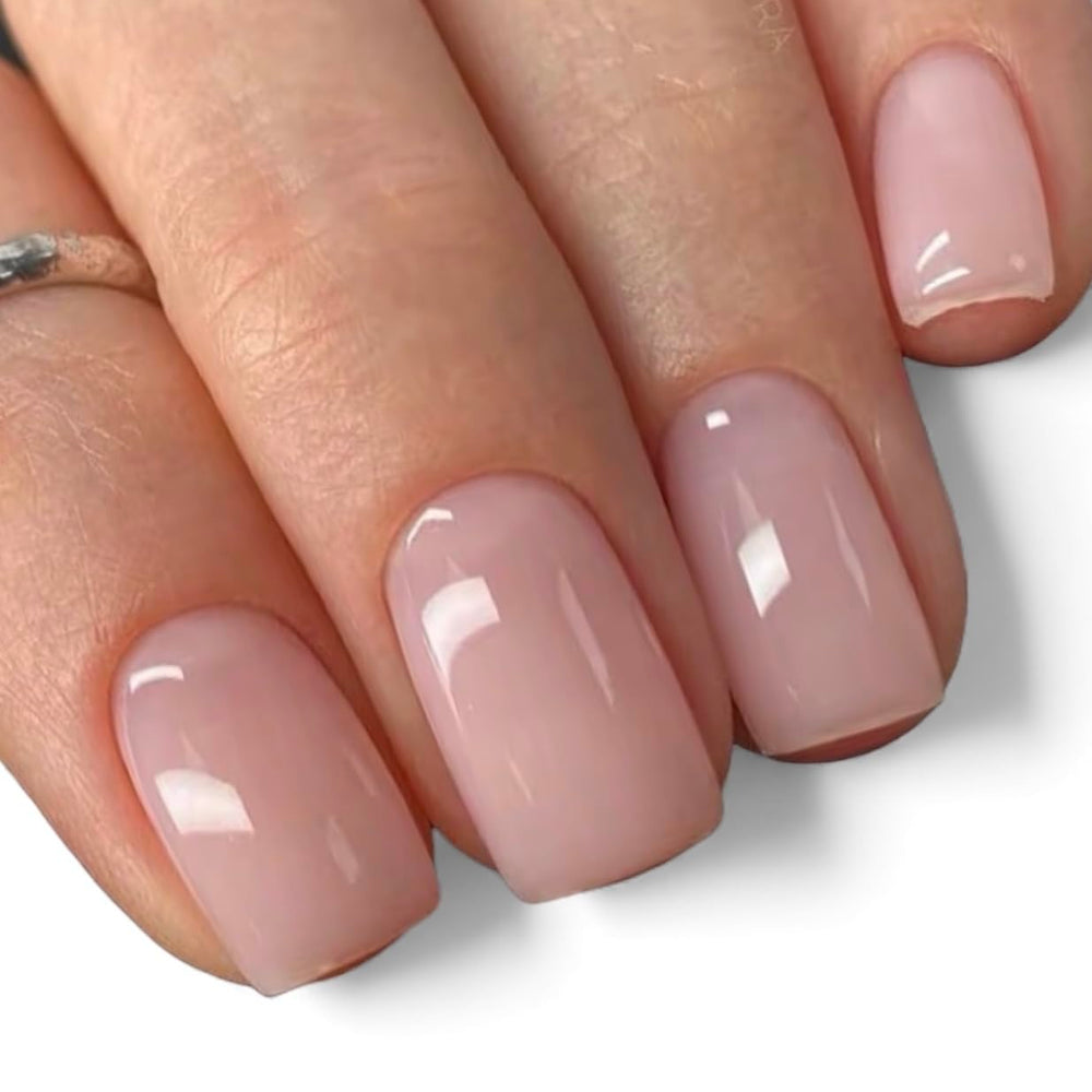 IN.HYPE French Semi-Sheer gel polish bottle close-up showing natural depth