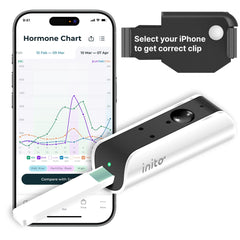 Hero image showing Inito Fertility Monitor with strips