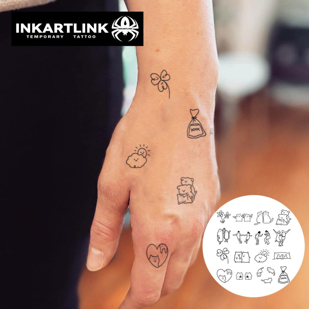 INKARTLINK easy 30-second application for detailed designs and confident wear.