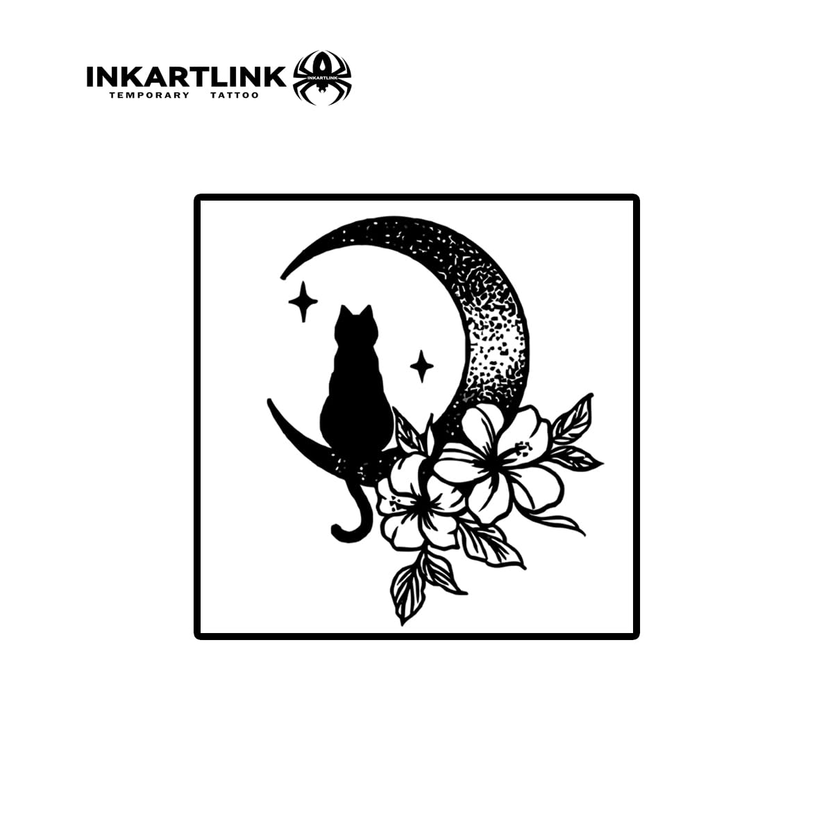 INKARTLINK Miss Cat tattoo—variety of designs to fit bold or subtle looks.