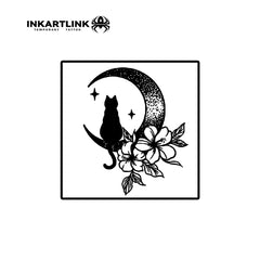 INKARTLINK Miss Cat tattoo—variety of designs to fit bold or subtle looks.