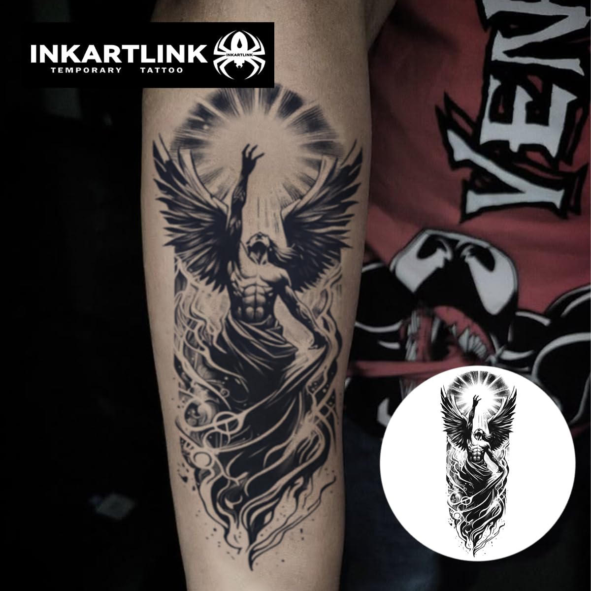 INKARTLINK Nirvana Rebirth floral design ready for daily wear