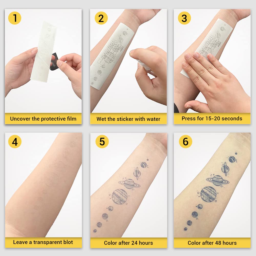 INKARTLINK Elegant packaging showcased as gift-ready tattoo set.