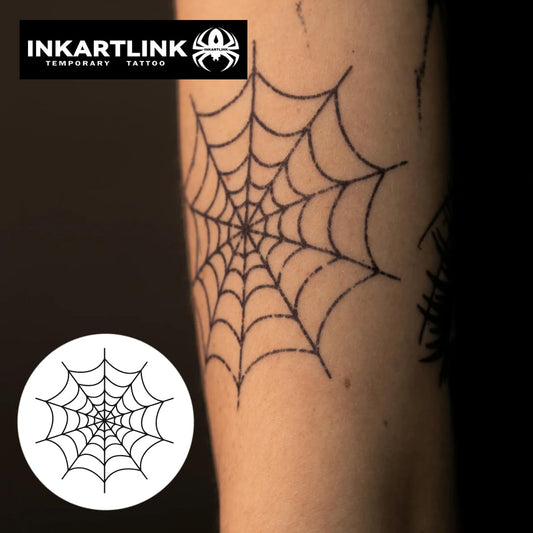 INKARTLINK tattoo application steps diagram for quick 30-second setup