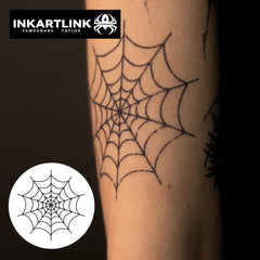 INKARTLINK tattoo application steps diagram for quick 30-second setup