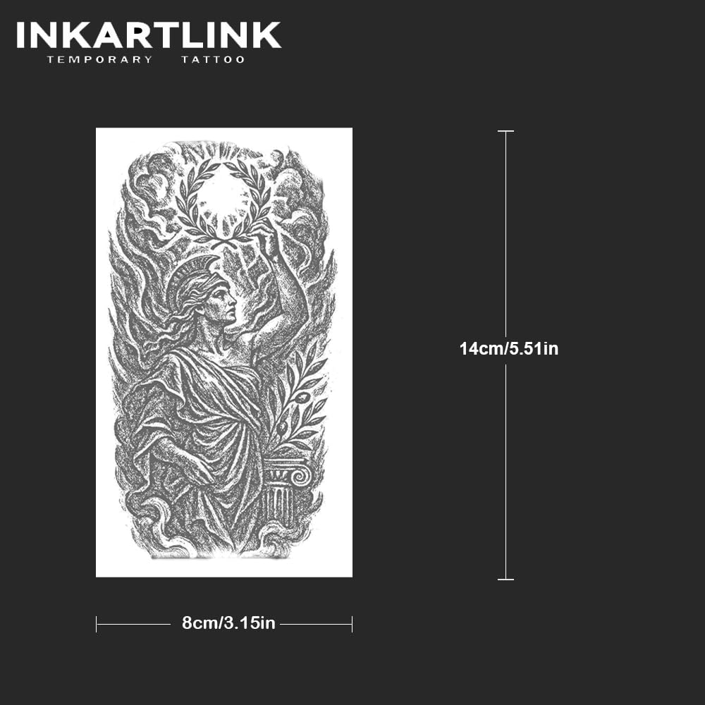 INKARTLINK Tattoo semi-permanent look delivers a realistic skin-art option lasting weeks