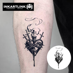INKARTLINK Tattoo Tech Adult Art Designs, versatile collection for stylish temporary tattoos.