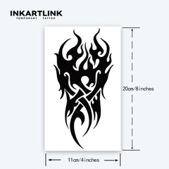 INKARTLINK Tattoo Tech extra-large sheets reveal generous coverage for expressive designs.