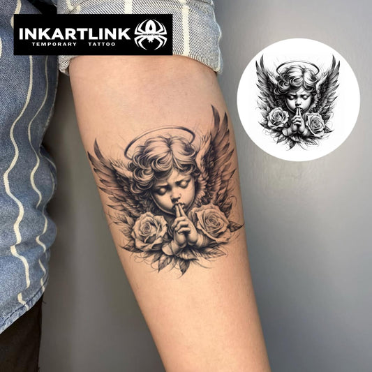 INKARTLINK Tattoo Tech large sheets layout for easy viewing and selection