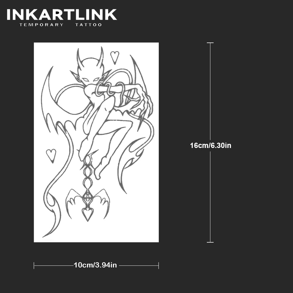 INKARTLINK Tattoo Tech No Reflection preserves natural skin appearance.