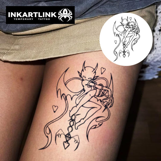 INKARTLINK Tattoo Tech Realistic Look with detailed shading and convincing appearance.