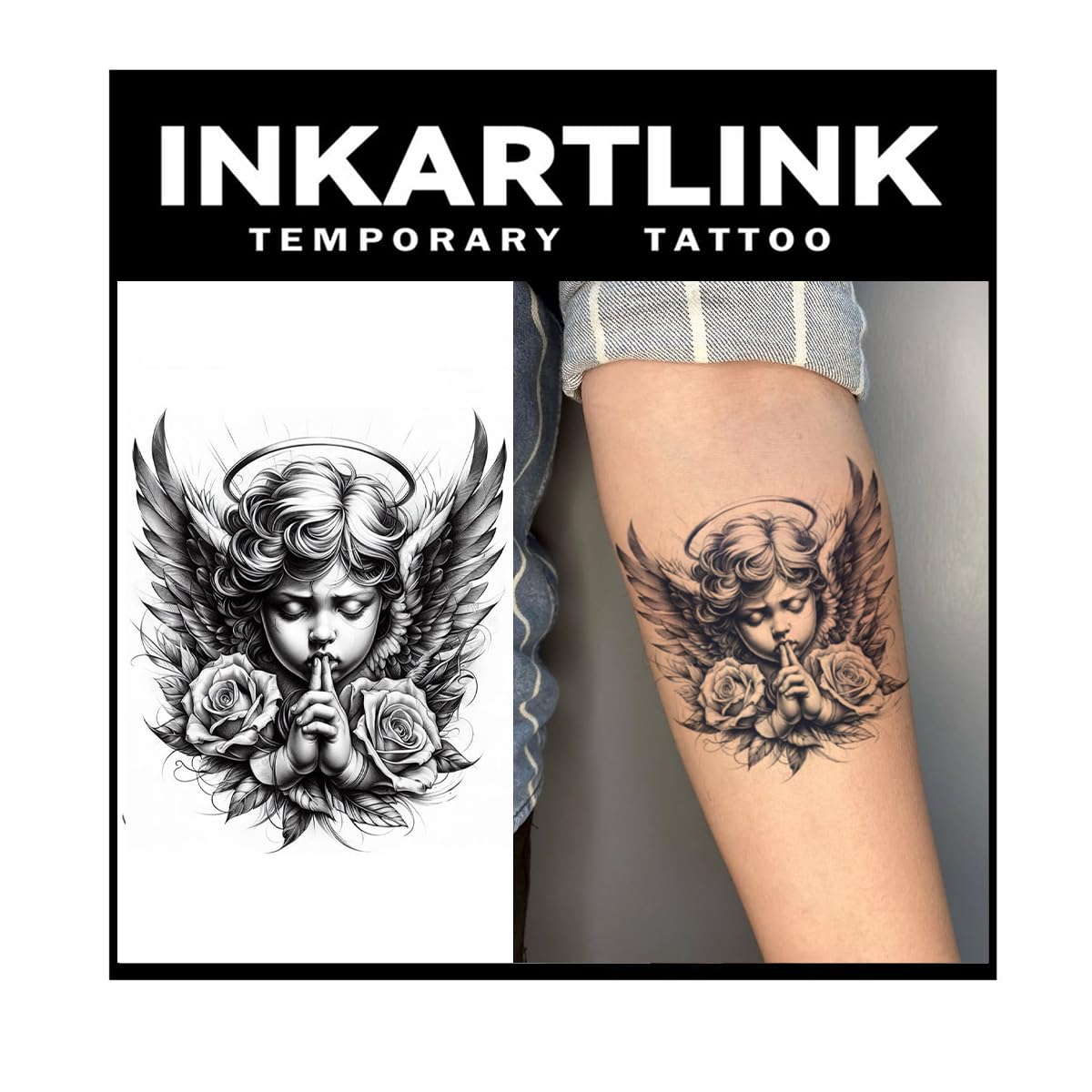 INKARTLINK Tattoo Tech Religion Design packaging highlights premium presentation and gifting appeal
