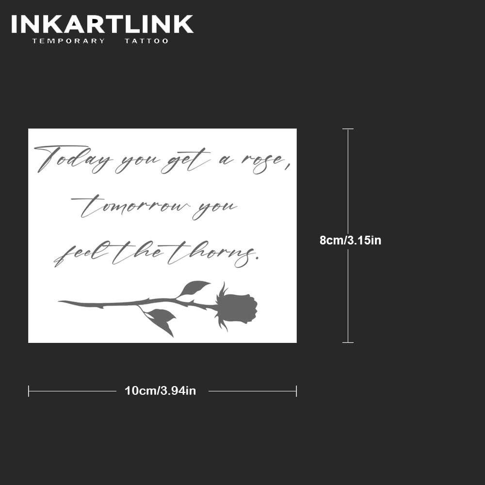 INKARTLINK Tattoo Tech botanicals skin safe materials for wear.