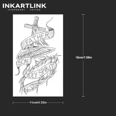 INKARTLINK Tattoo Tech demonstrates waterproof adhesion during activities and showers