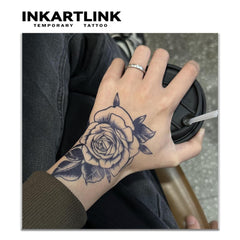 INKARTLINK Tattoo Tech waterproof application highlights durable wear for daily activities.