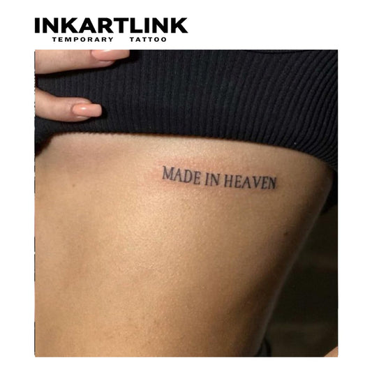 INKARTLINK Tattoo Tech waterproof finish stays put during activities