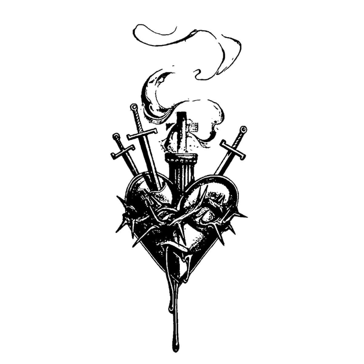 INKARTLINK Tattoo Tech Waterproof design, stays put through sweat and water activities.