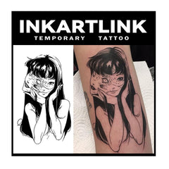 INKARTLINK two-sheets medium tattoos offer a realistic look without long-term commitment.