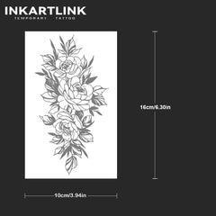 INKARTLINK waterproof and friction-resistant tattoo; color endures during activities.