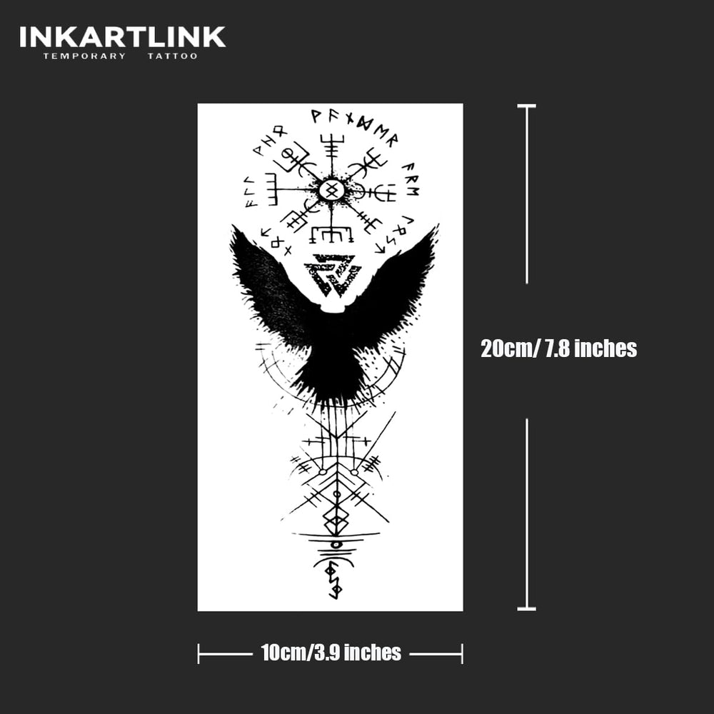 INKARTLINK waterproof, semi-permanent tattoos stay vibrant and resistant to moisture.