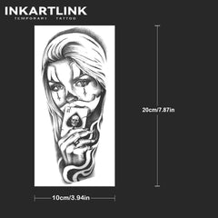 INKARTLINK Waterproof semi-permanent tattoo in action with durable finish.
