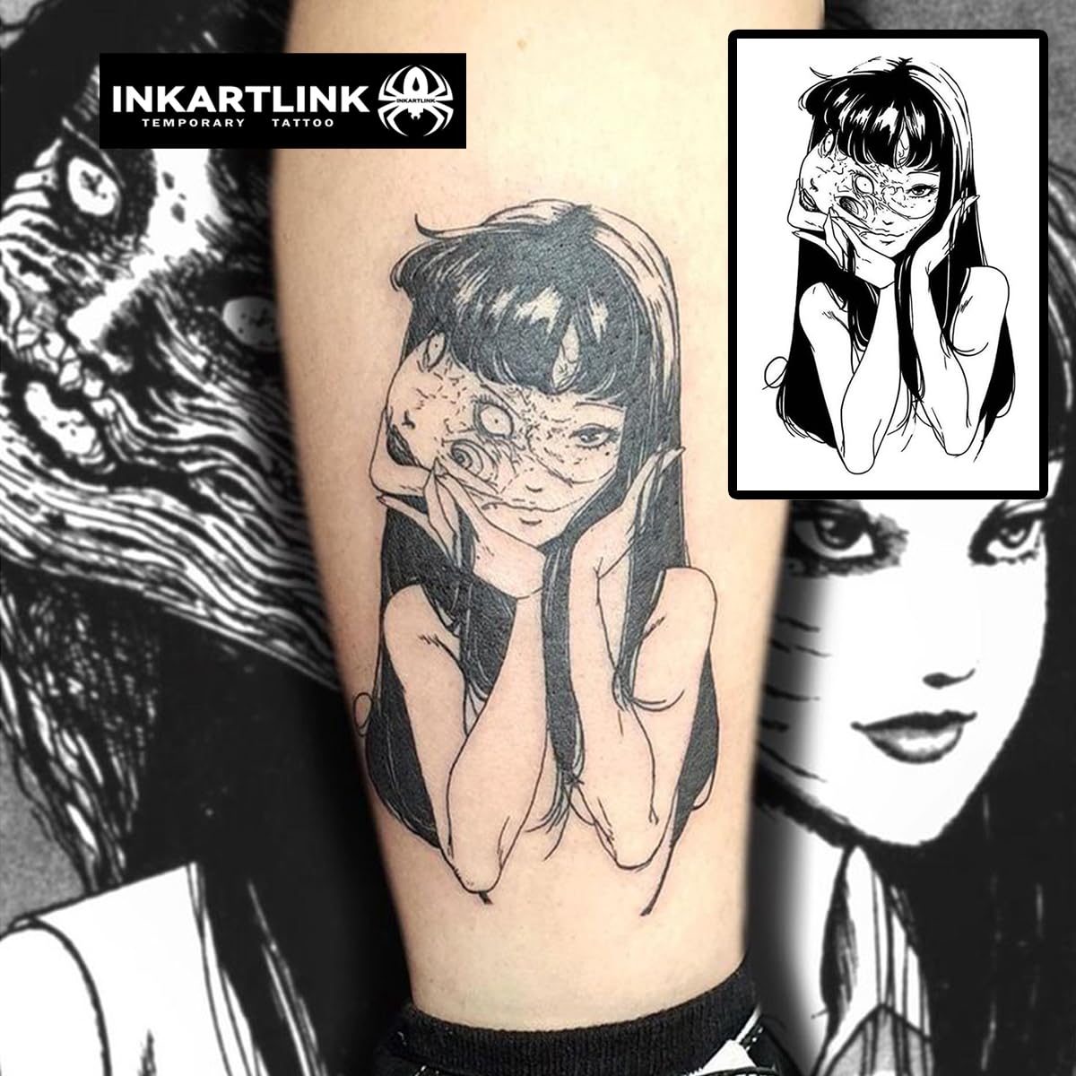 INKARTLINK waterproof tattoo on skin shows long-wear potential