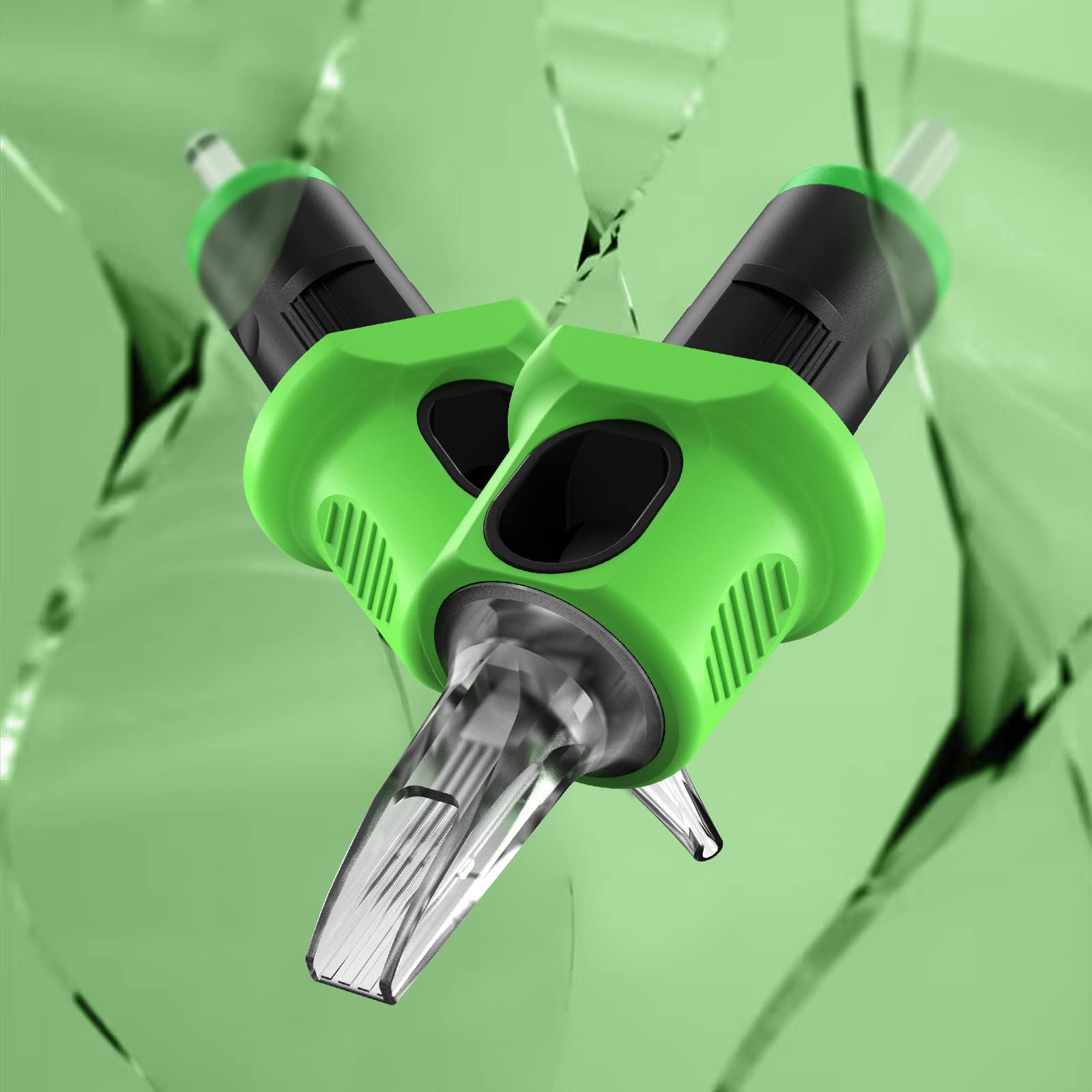 INKin Kelly universal compatibility fits standard grips and machines.