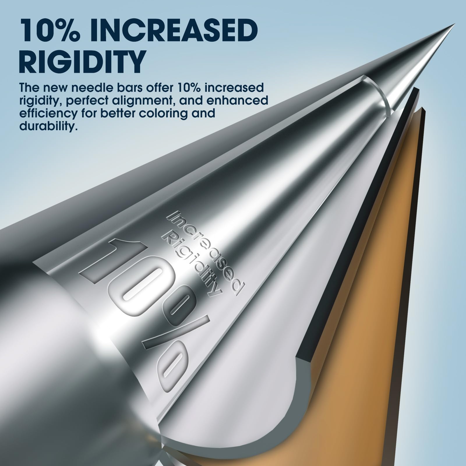 INKin cartridge needles 7RL detailed tip enables precise line work