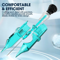 INKin cartridge needles compatibility with wireless machines enables flexible setups