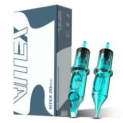 INKin tattoo cartridge needles package highlights durable stainless steel for steady, clean lines