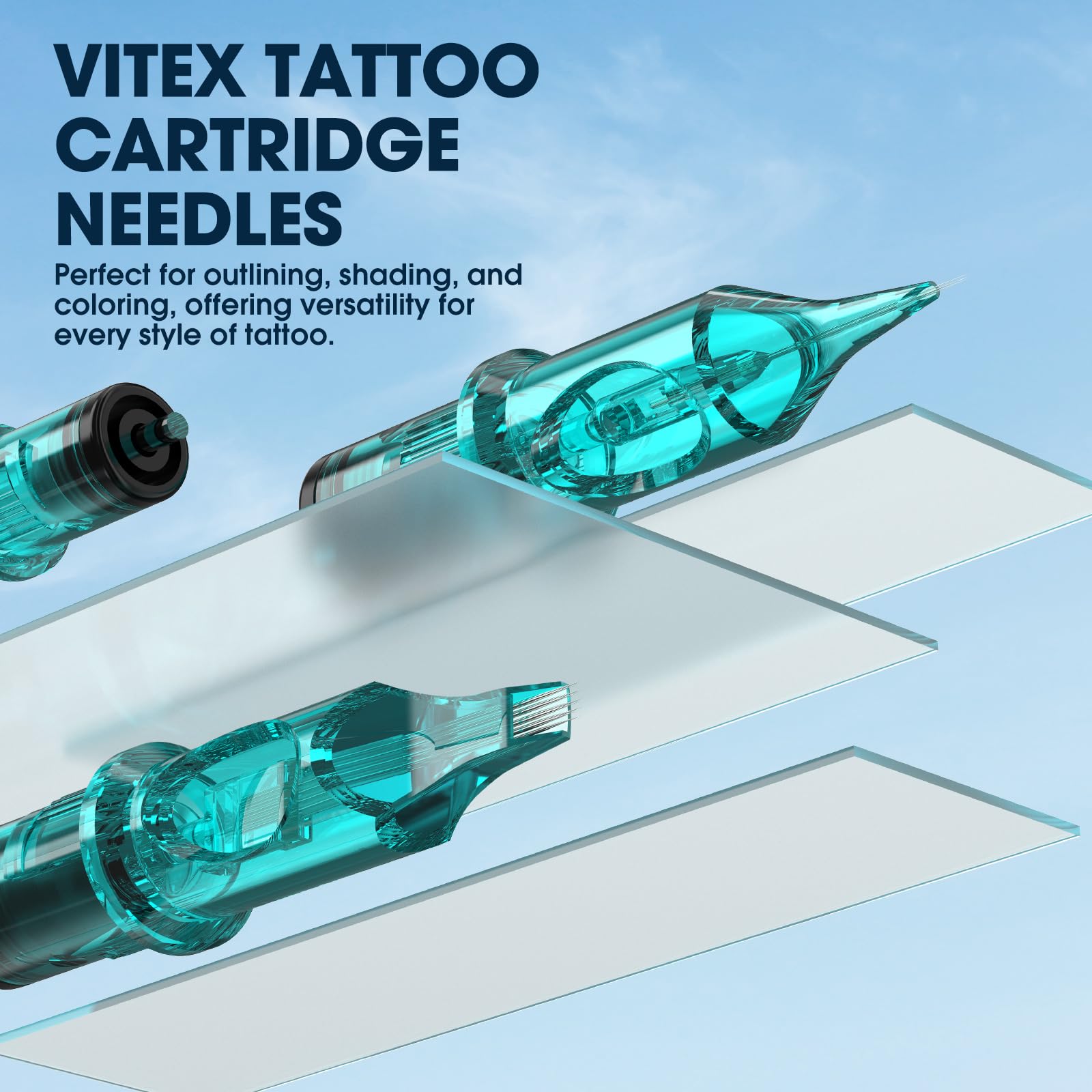 INKin cartridge needles round liner 7RL focuses on crisp detailing