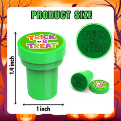 INKSOMOBA pre-cut stamps require no ink pad, simplifying Halloween decorating.