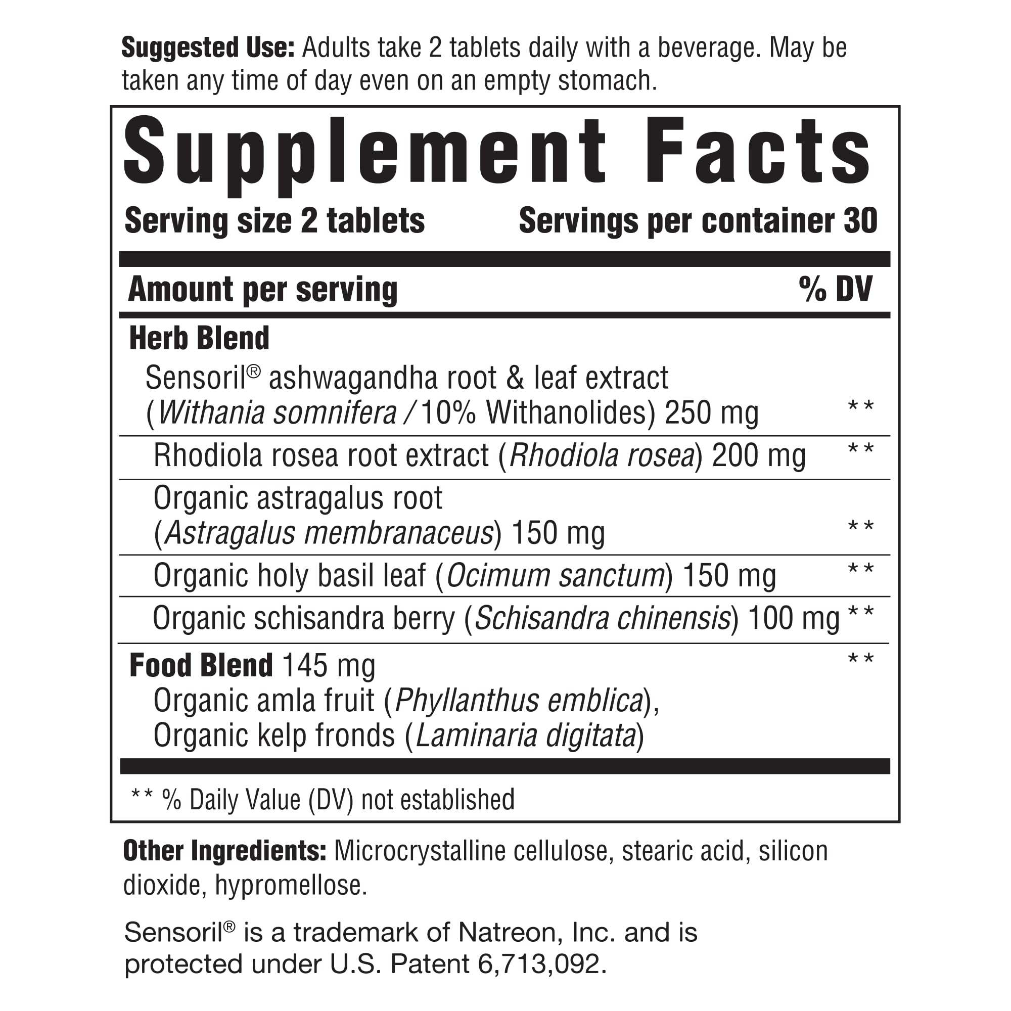 Close-up of Sensoril Ashwagandha in powder form