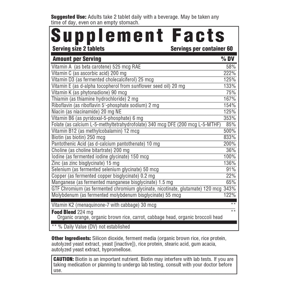 Front packaging of Innate Response Formulas Men's 40+ Multivitamin