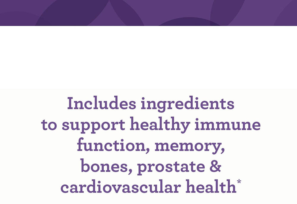 Minerals zinc and selenium in multivitamin
