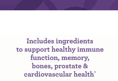Minerals zinc and selenium in multivitamin