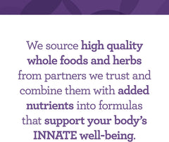 60 tablets, 30 servings packaging for INNATE womens multivitamin