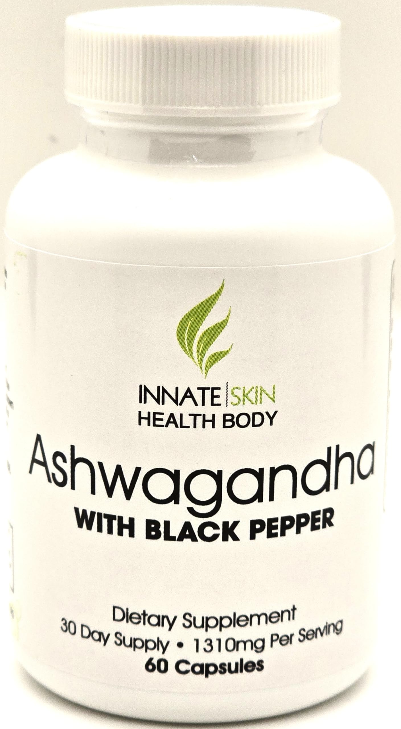 Innate Skin Health Ashwagandha Extra Strength 1300mg bottle