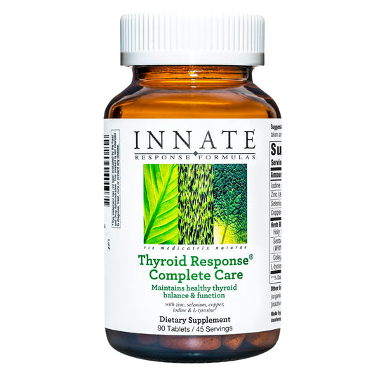 INNATE Thyroid Response Complete Care bottle on white background