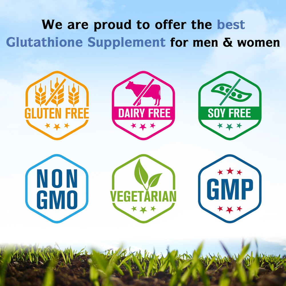 Vitamin C and B complex imagery for Innate Vitality Glutathione