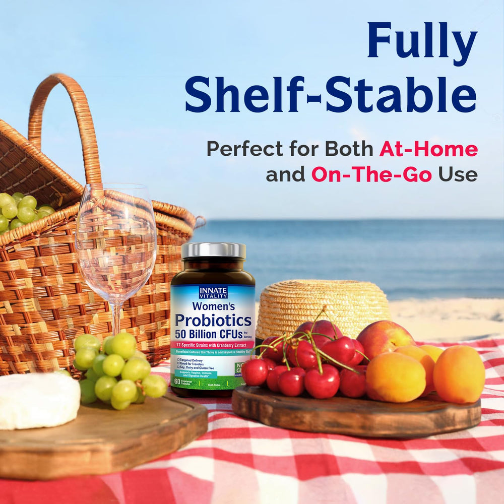 Travel-friendly probiotic capsules without refrigeration