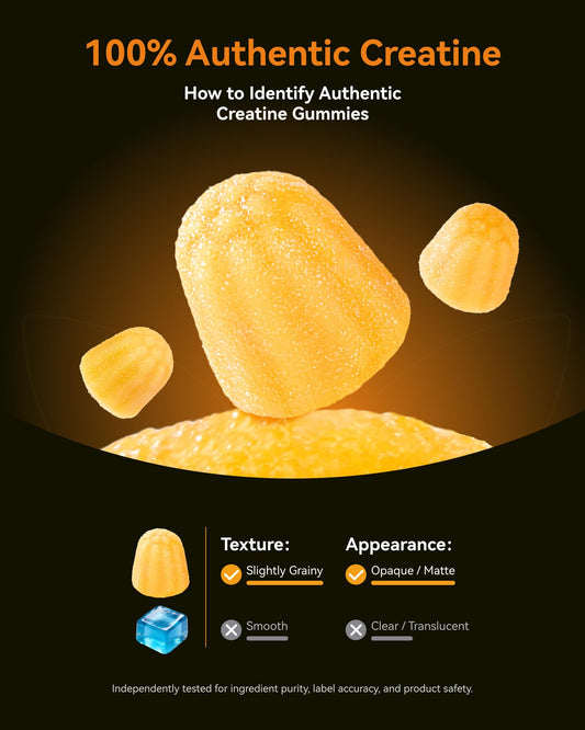 Front view of Inner Brightness Creatine Gummies packshot.
