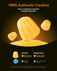 Front view of Inner Brightness Creatine Gummies packshot.