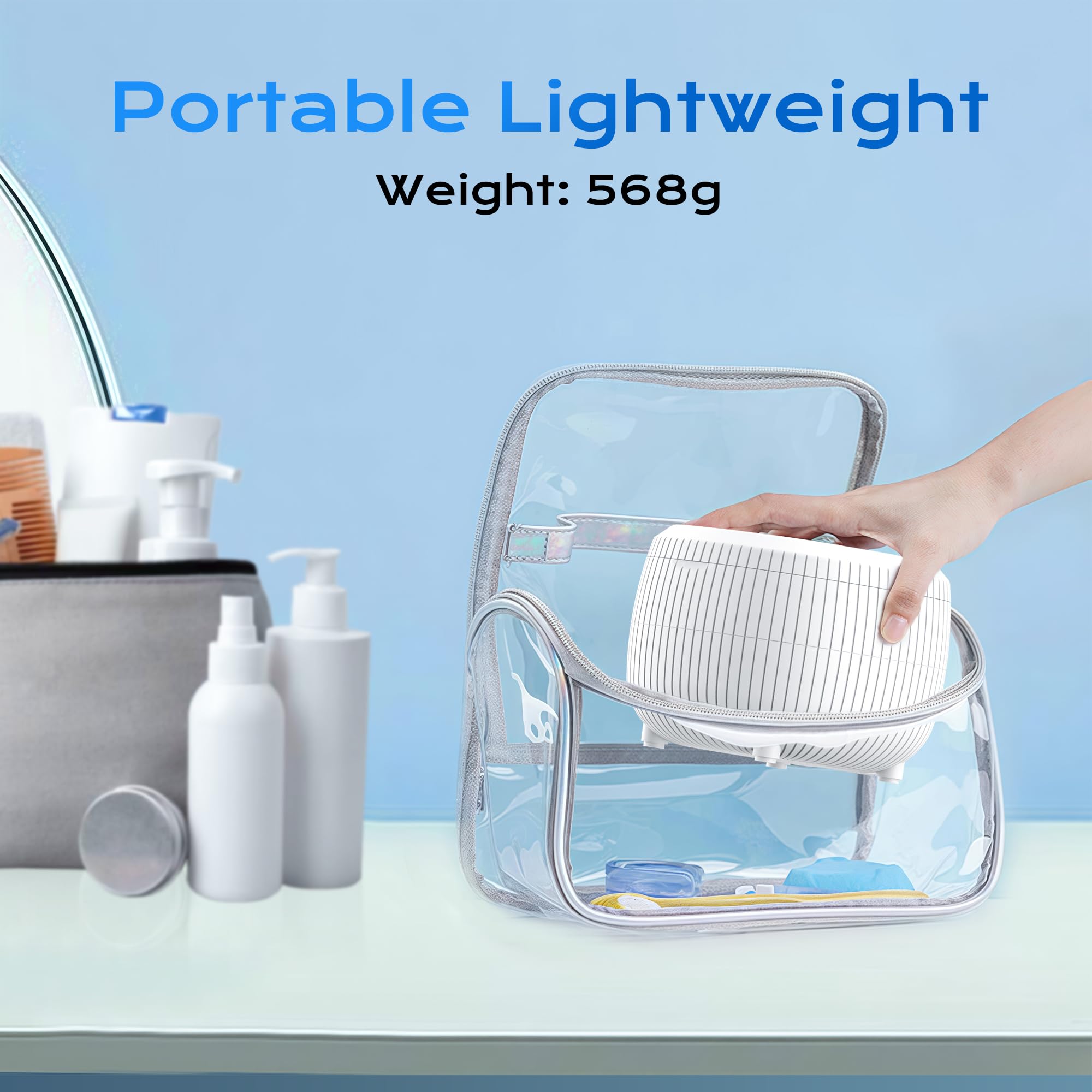 200ml inner tank capacity for effective cleaning
