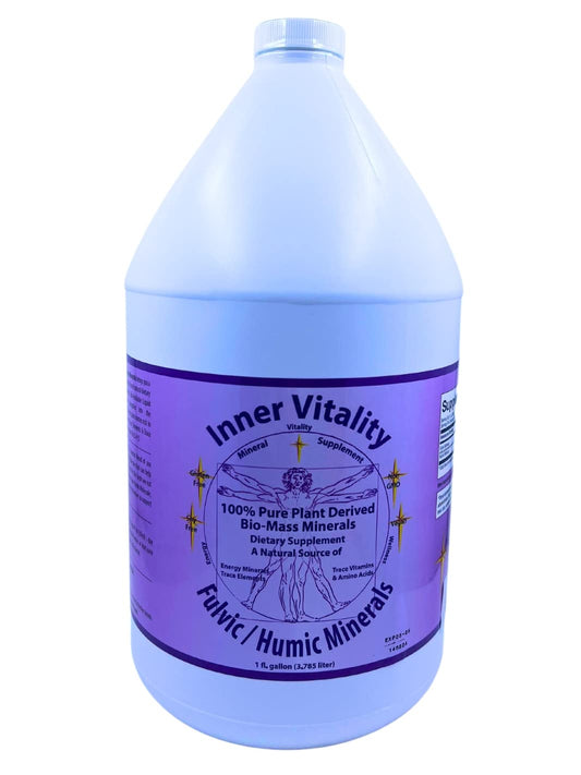 Inner Vitality Fulvic Humic Mineral Blend 1 Gallon - Morningstar Minerals