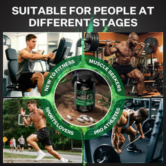 Back panel nutrition facts and supplement information