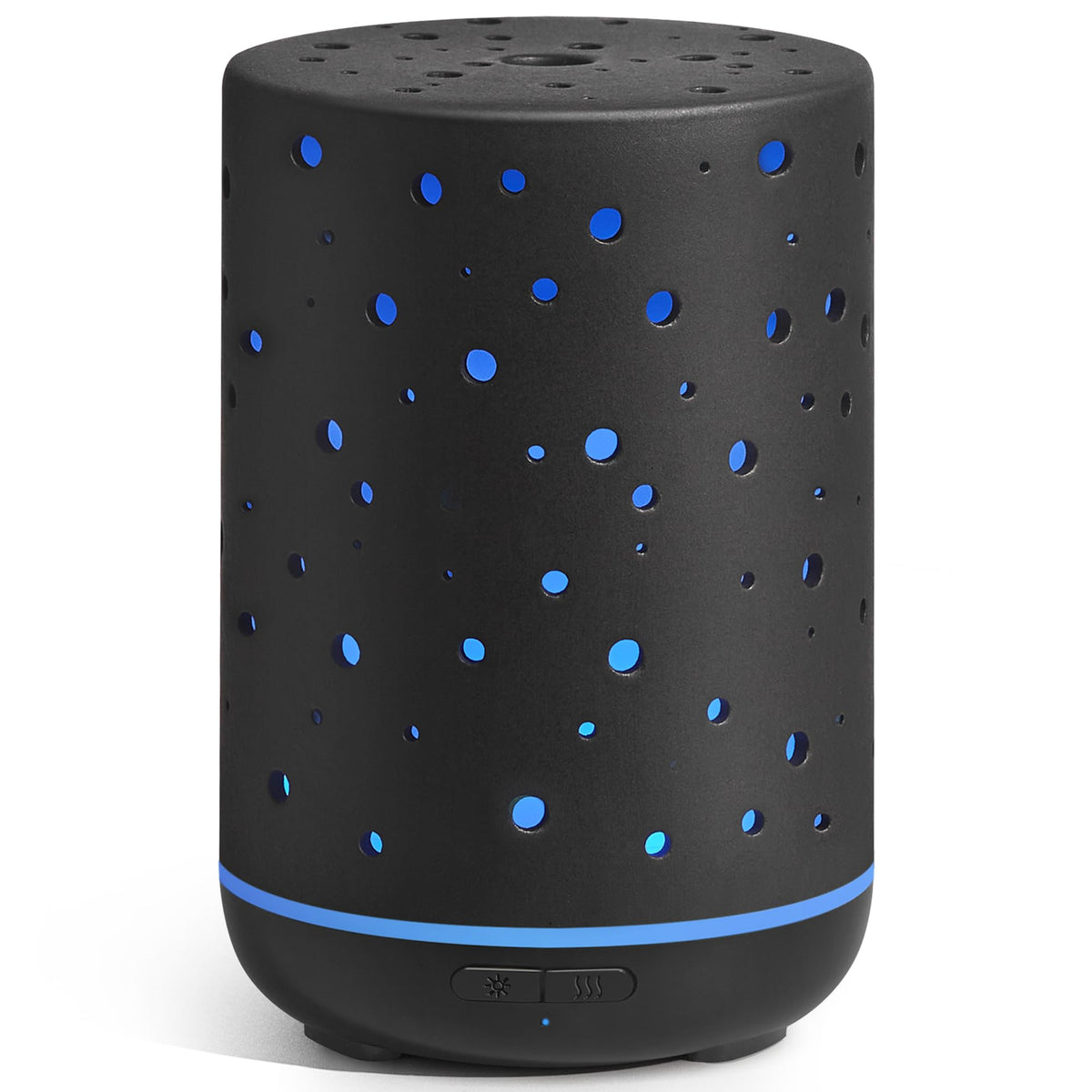 InnoGear 150ml ceramic diffuser in black, front view