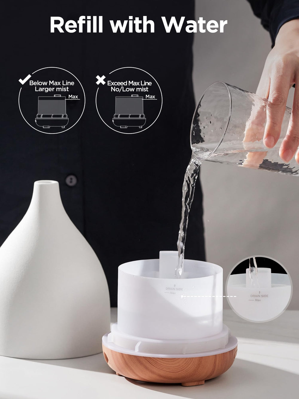 InnoGear diffuser packaging with accessories