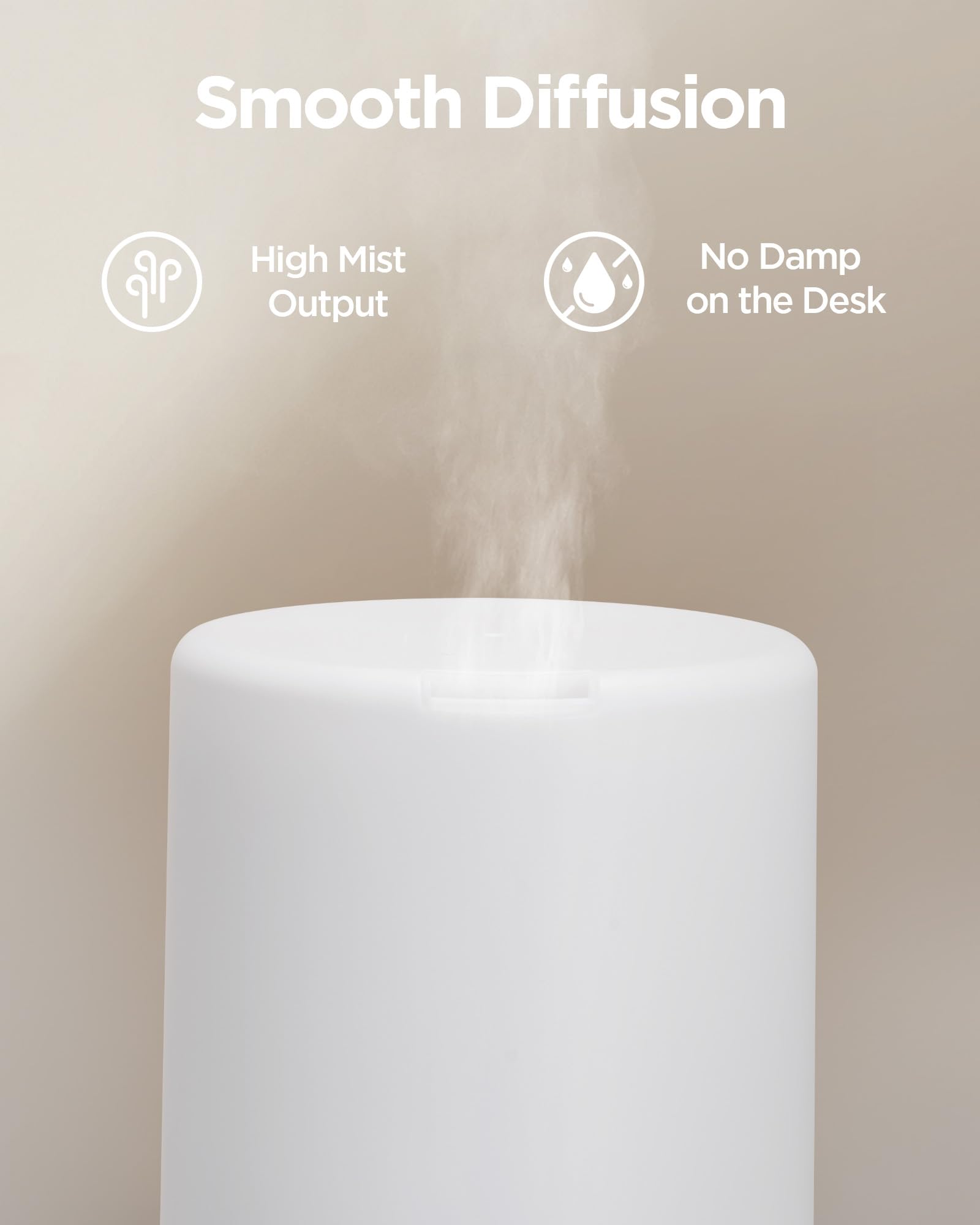 Whisper-quiet operation with 7-color ambient LED lights