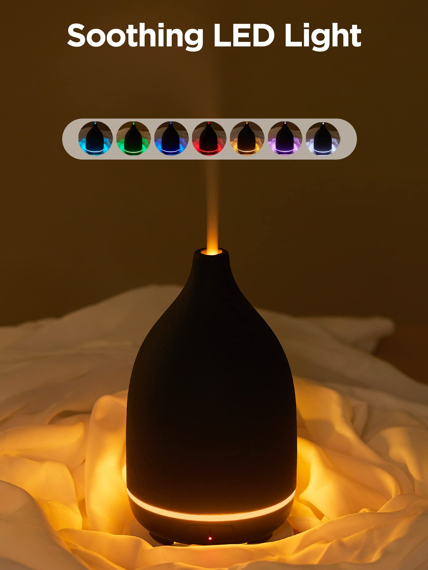 InnoGear diffuser with LED light in night mode